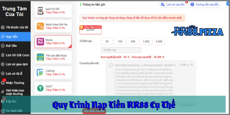 nạp tiền rr88 phương thức cụ thể